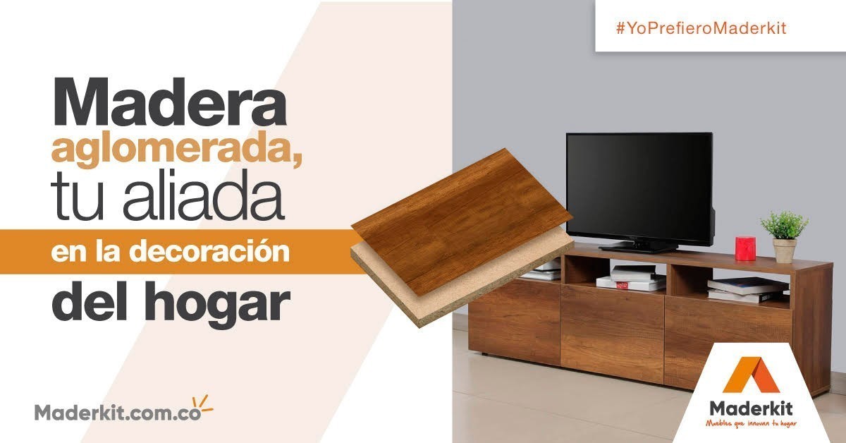 Madera aglomerada: una aliada en la decoración de tu hogar