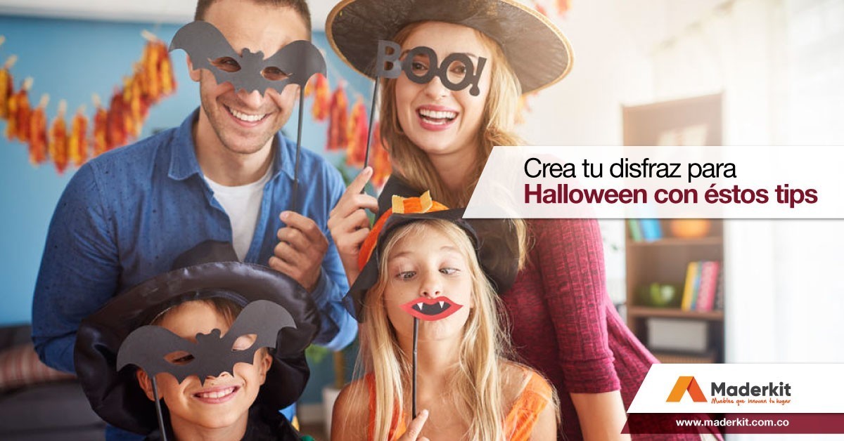 Ideas para crear un disfraz casero para Halloween